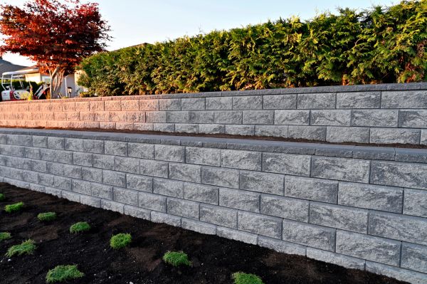 Concrete Retaining Wall Installation in Columbia