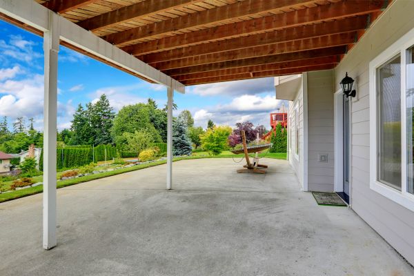 Backyard Patio Installation in Columbia