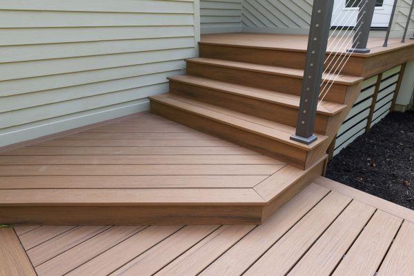 Patio Staircase Construction in Columbia