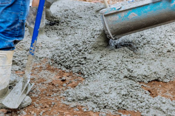 Barn Concrete Pouring in Columbia