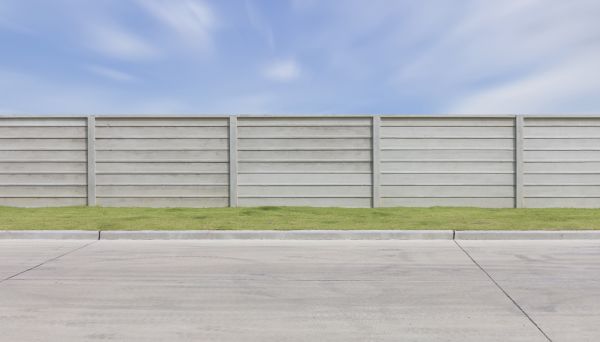 Concrete Fence Installation in Columbia