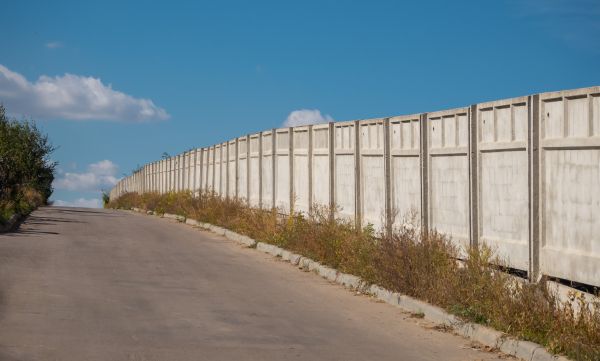 Cement Fence Installation in Columbia