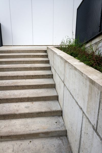 Cement Stair Installation in Columbia