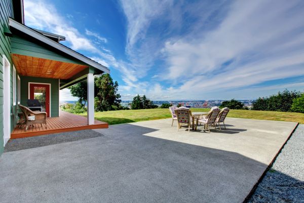 Backyard Concrete Paving in Columbia