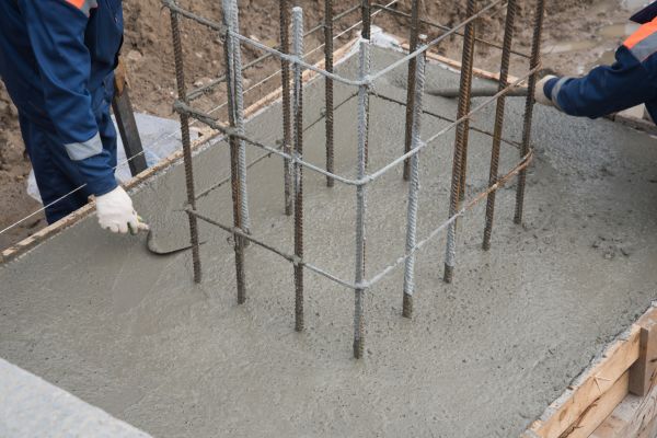 Foundation Pad Construction in Columbia