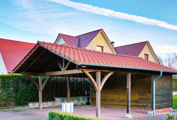 Carport Base Construction in Columbia