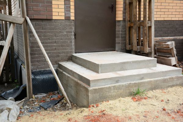 Cement Steps Construction in Columbia