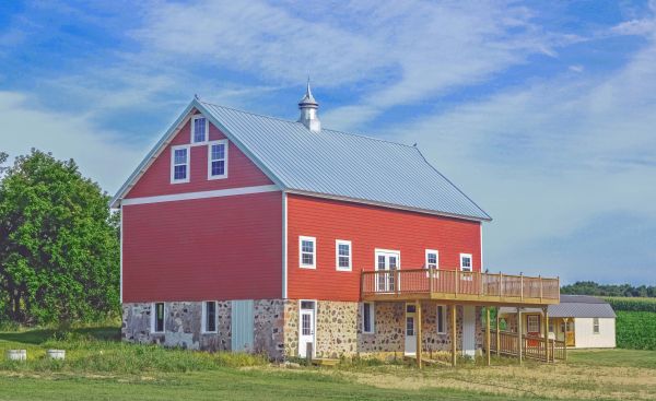 Barn Foundation Pouring in Columbia